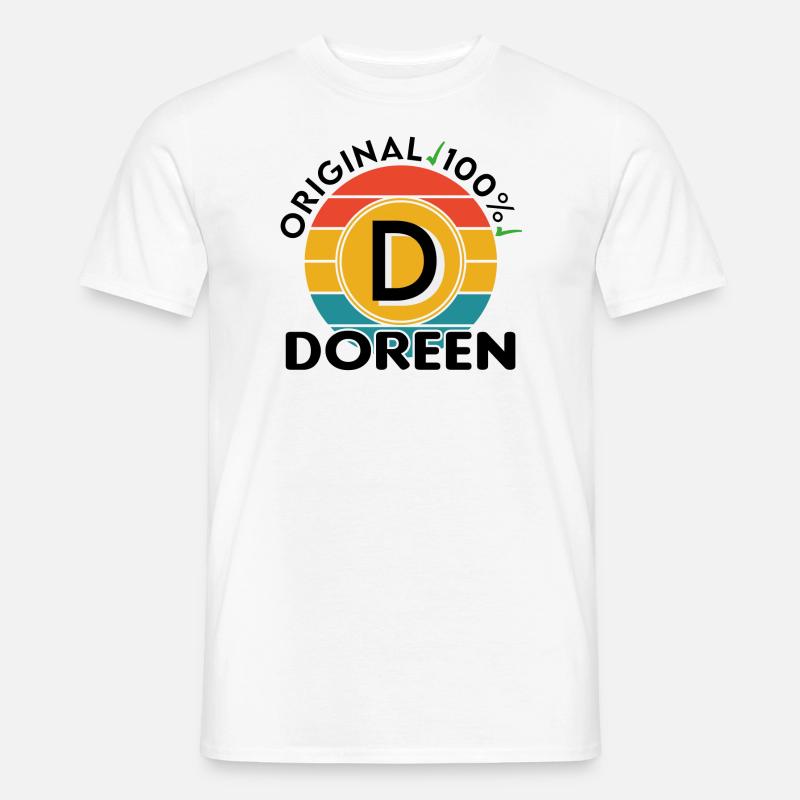 Doreen - Männer T-Shirt - Weiß