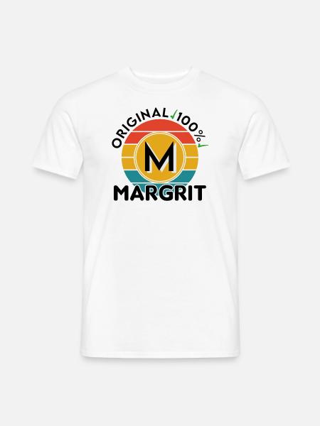 Margrit - Männer T-Shirt - Weiß