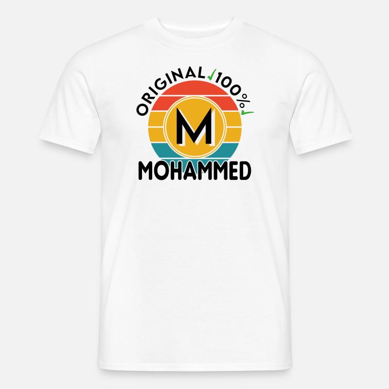 Mohammed - Männer T-Shirt - Weiß