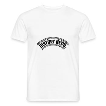 Geschichte - Männer T-Shirt - Weiß - Vorne - AI Model Male 178 dark (178cm)