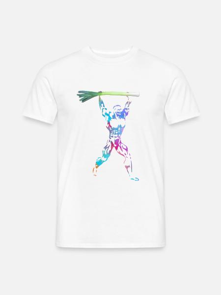Leek Jerk - Men's T-Shirt - white
