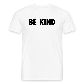 Be Child - Men's T-Shirt - white - Front - AI Model Male 178 dark (178cm)