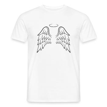 Engelfslügel - T-shirt homme - blanc - Devant - AI Model Male 178 dark (178cm)