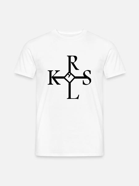 Unterschrift Karl der Große - Männer T-Shirt - Weiß