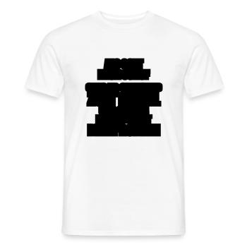 gott ich und der teufel - Männer T-Shirt - Weiß - Vorne - AI Model Male 178 dark (178cm)