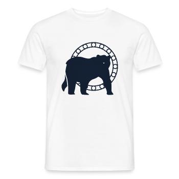Ours - Panda Forêt Nature Liberté Sauvage - T-shirt homme - blanc - Devant - AI Model Male 178 dark (178cm)