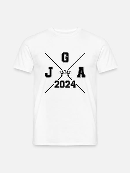 jga 2024 junggesellenabschied - Männer T-Shirt - Weiß