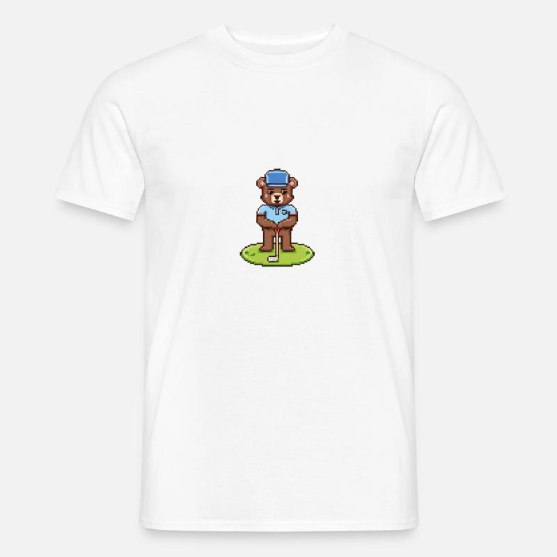 Die Bären-Saga - GOLF - Männer T-Shirt - Weiß