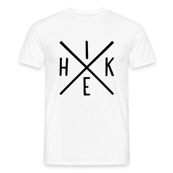 Wander - Men's T-Shirt - white - Front - AI Model Male 178 dark (178cm)