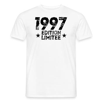1997 Limited Edition Geburtstagsgeschenk!! - Männer T-Shirt - Weiß - Vorne - AI Model Male 178 dark (178cm)