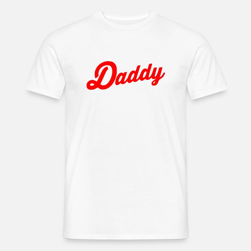 Daddy - T-shirt męski - biały