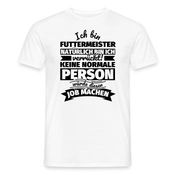 Futtermeister Geschenke - Männer T-Shirt - Weiß - Vorne - AI Model Male 178 dark (178cm)