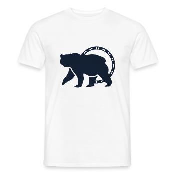 Ours - Panda Forêt Nature Liberté Sauvage - T-shirt homme - blanc - Devant - AI Model Male 178 dark (178cm)