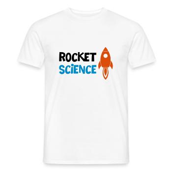 ROCKET SCIENCE / ROCKET SCIENCE - Men's T-Shirt - white - Front - AI Model Male 178 dark (178cm)