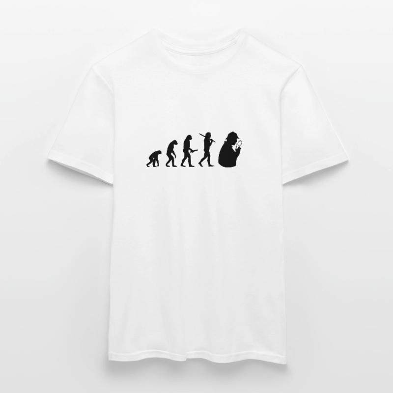 Sherlock Holmes évolution développement de progrès T-shirt homme