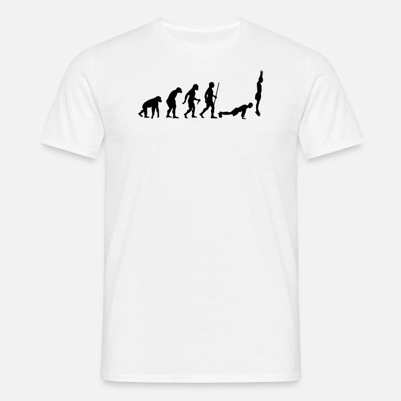Evolution Burpee - T-shirt Homme - undefined