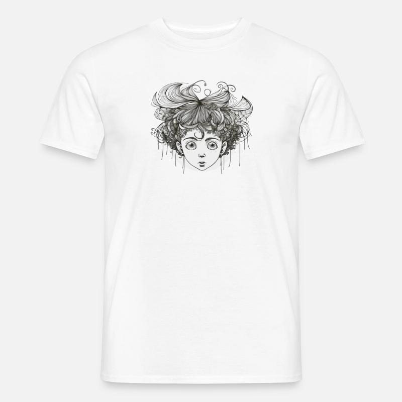 Fairy Fee Märchenwesen - Männer T-Shirt - Weiß