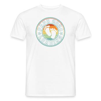 Father-to-be - Dad 2024 loading - Men's T-Shirt - white - Front - AI Model Male 178 dark (178cm)