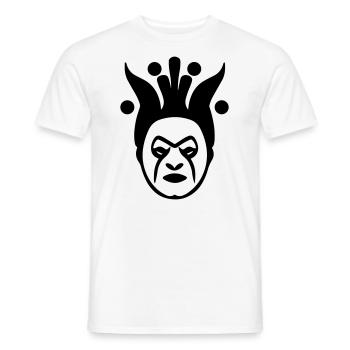 Clown - Männer T-Shirt - Weiß - Vorne - AI Model Male 178 dark (178cm)