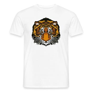 Wildtiere - Männer T-Shirt - Weiß - Vorne - AI Model Male 178 dark (178cm)