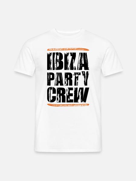 Ibiza Party Crew - Men's T-Shirt - white