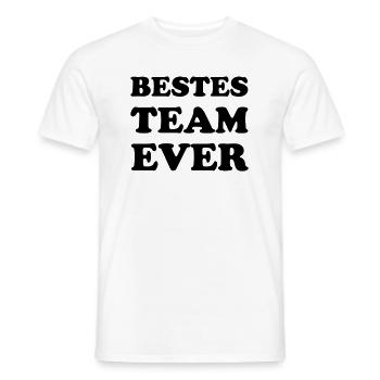 Bestes Team Ever - Männer T-Shirt - Weiß - Vorne - AI Model Male 178 dark (178cm)