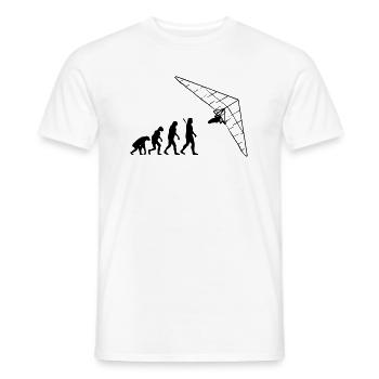 Drachenfliegen - Männer T-Shirt - Weiß - Vorne - AI Model Male 178 dark (178cm)