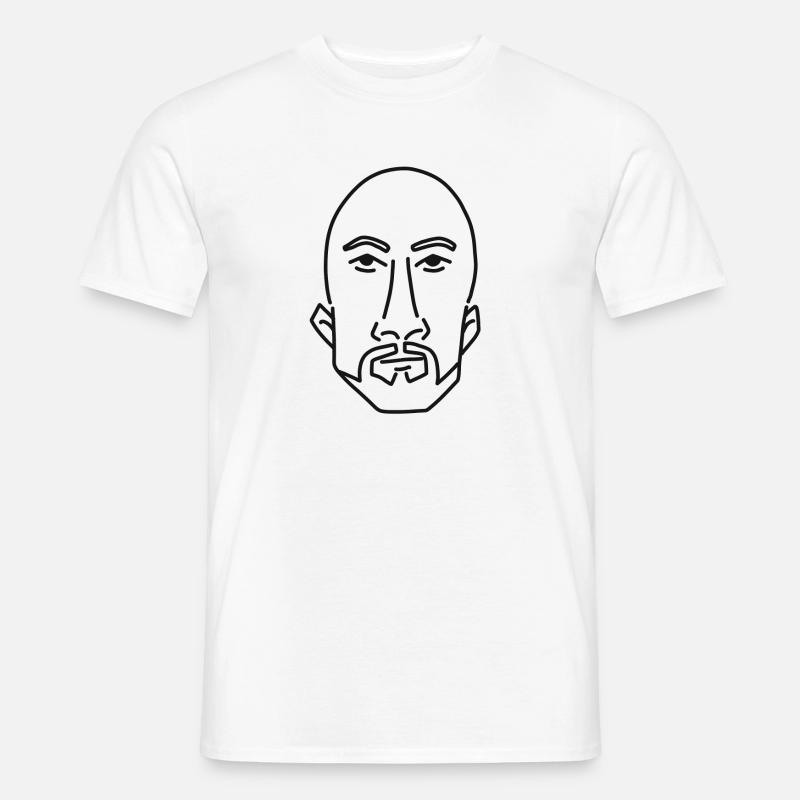 Cooler Typ - Männer T-Shirt - Weiß