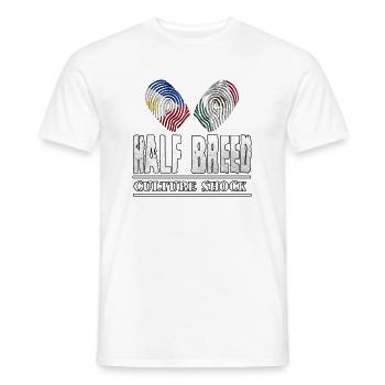 Philippinen Filipino Mexiko Herz DNA I Geschenk - Männer T-Shirt - Weiß - Vorne - AI Model Male 178 dark (178cm)
