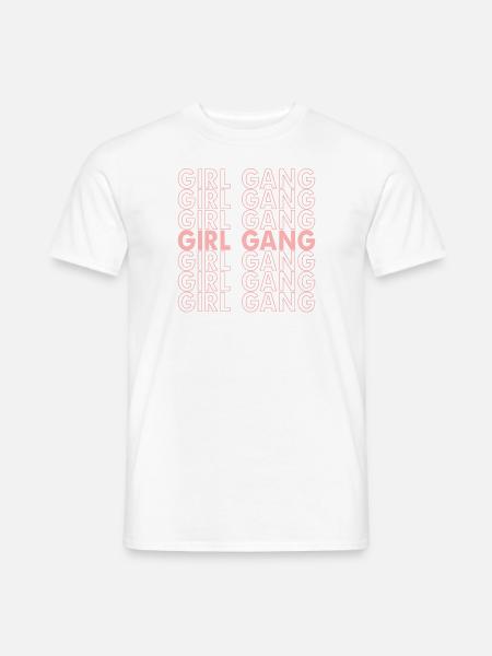 Gang de fille esthétique - Gang de fille esthétique - T-shirt homme - blanc