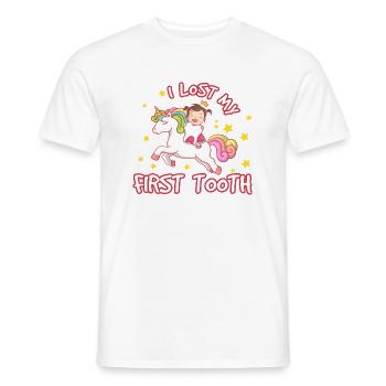 Zahnarzt Zahnarzthelferin Zahnfee I Geschenk - Männer T-Shirt - Weiß - Vorne - AI Model Male 178 dark (178cm)