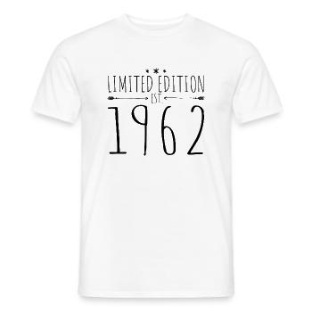LE est 1962 - Männer T-Shirt - Weiß - Vorne - AI Model Male 178 dark (178cm)