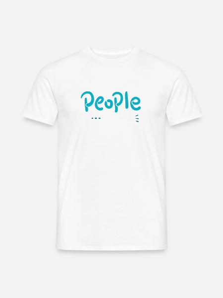 INTROVERTS People Not A Big Fan - Not A Fan - Männer T-Shirt - Weiß