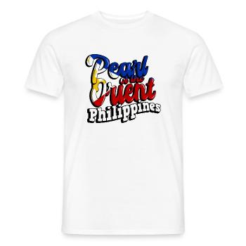 Philippines Perle philippine de l’Orient I Cadeau - T-shirt homme - blanc - Devant - AI Model Male 178 dark (178cm)