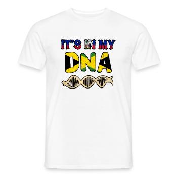 Haiti Haitian Jamaica Combination I Gift - Men's T-Shirt - white - Front - AI Model Male 178 dark (178cm)