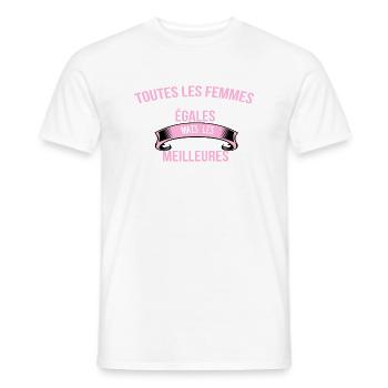 country cadeau humour - T-shirt homme - blanc - Devant - AI Model Male 178 dark (178cm)
