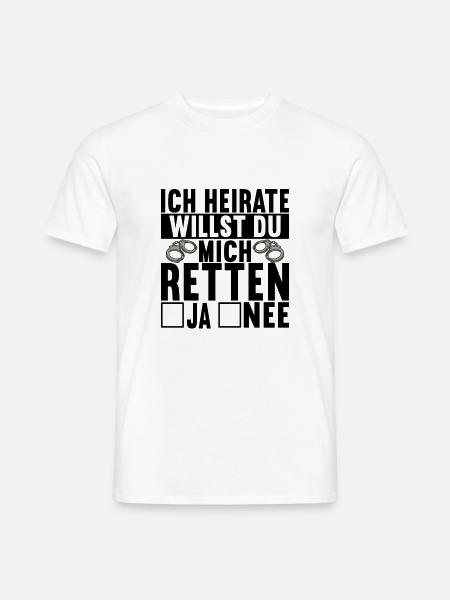 Junggesellenabschied - Männer T-Shirt - Weiß