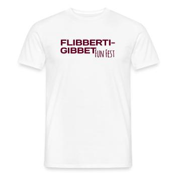 Flibbertigibbet Fun fest - Men's T-Shirt - white - Front - AI Model Male 178 dark (178cm)