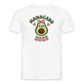 Mamacado 2025 - Männer T-Shirt - Weiß - Vorne - AI Model Male 178 dark (178cm)
