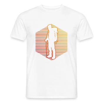 Escalade de bloc Escalade de bloc - T-shirt homme - blanc - Devant - AI Model Male 178 dark (178cm)