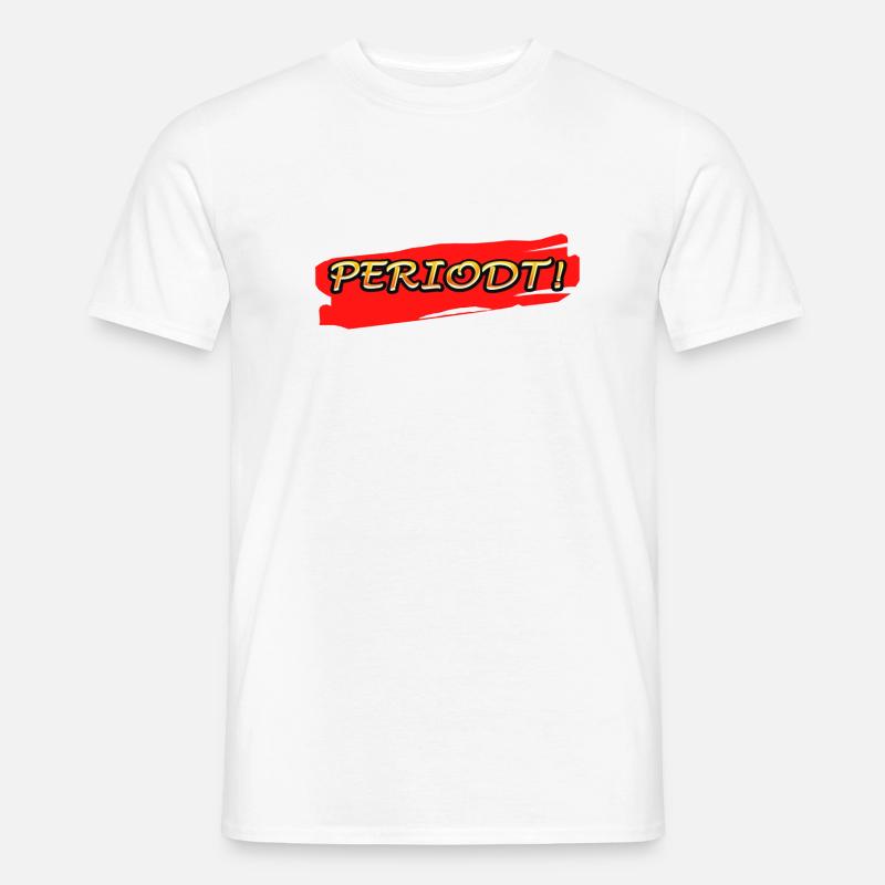 PERIODIE - Männer T-Shirt - Weiß