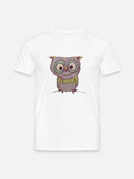 UHU huhu - Männer T-Shirt - Weiß