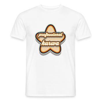 Kurwa Original Polnisch T-Shirt - Männer T-Shirt - Weiß - Vorne - AI Model Male 178 dark (178cm)