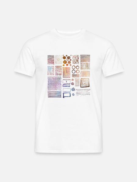 Graphisme - T-shirt homme - blanc