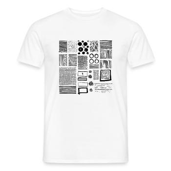 Graphique - T-shirt homme - blanc - Devant - AI Model Male 178 dark (178cm)