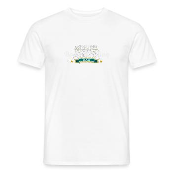 Body Building Dad Vater Shirt Geschenk Idee - Männer T-Shirt - Weiß - Vorne - AI Model Male 178 dark (178cm)