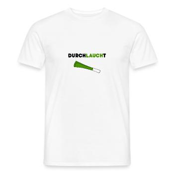 Durchlaucht dünn Lauch Spargel Gemüse Geschenkidee - Männer T-Shirt - Weiß - Vorne - AI Model Male 178 dark (178cm)