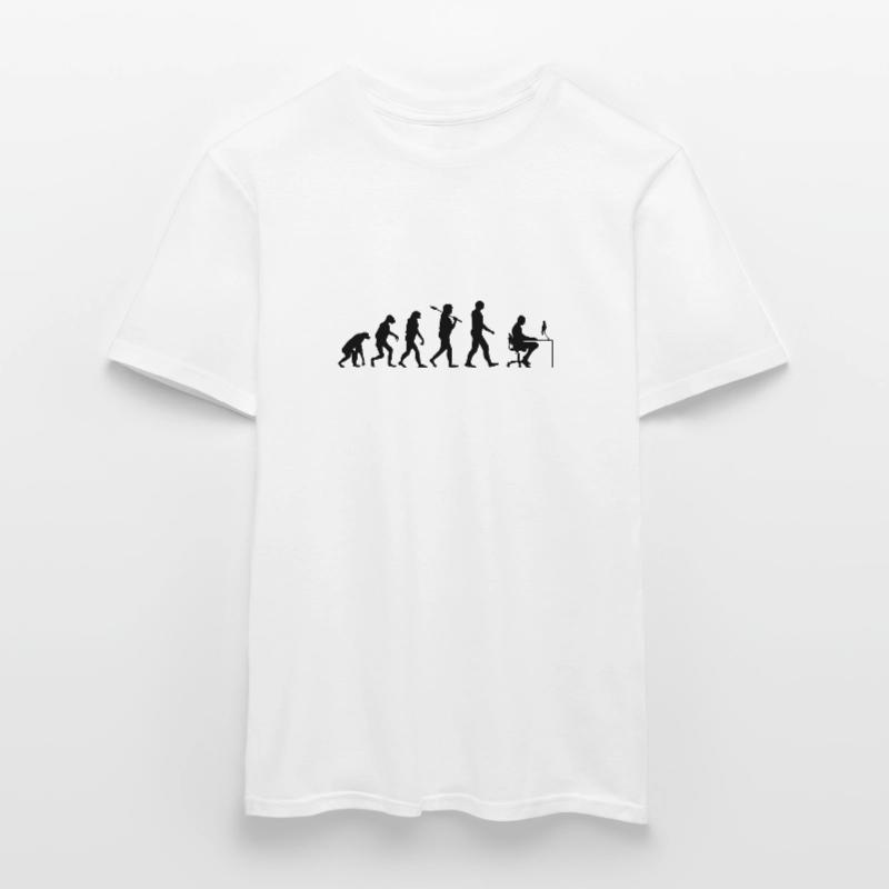 Programmeur T-shirt · · Evolution de l'informatique T-shirt homme
