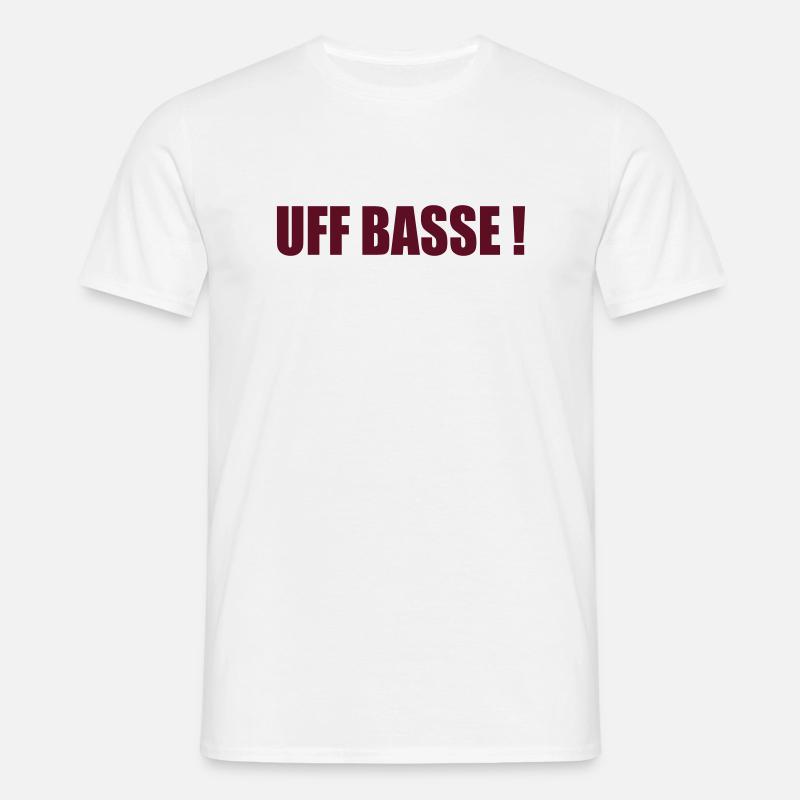 UFFBASSE - Männer T-Shirt - Weiß