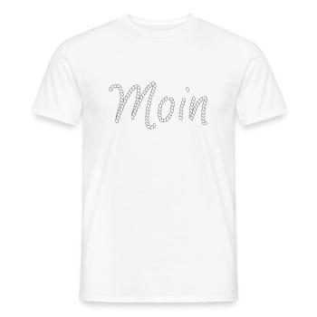 Moin - T-shirt homme - blanc - Devant - AI Model Male 178 dark (178cm)